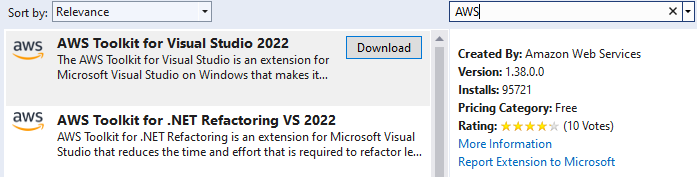 AWS Toolkit: Your Ultimate Companion for Visual Studio 2022!